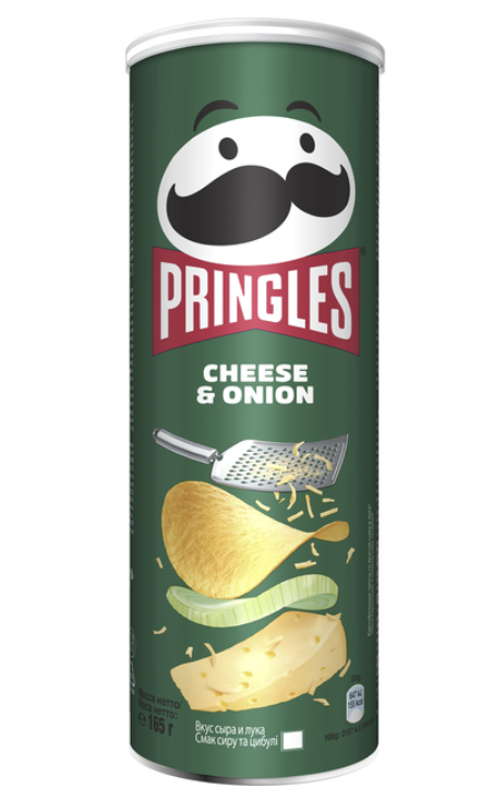 Чіпси PRINGLES CHEESE ONION 165г